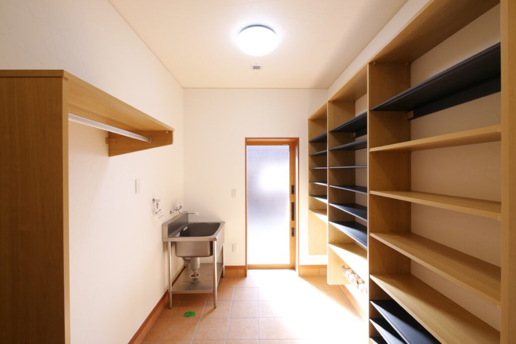 収納たっぷりの二世帯住宅の写真(富山県小矢部市)